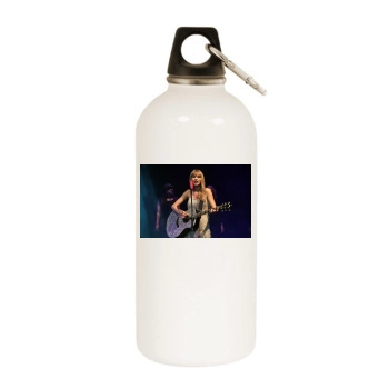 Taylor Swift White Water Bottle With Carabiner