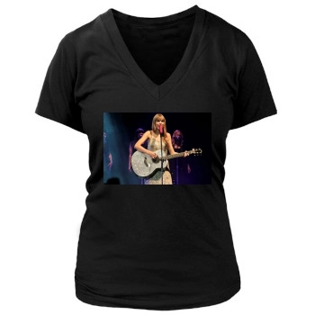 Taylor Swift Women's Deep V-Neck TShirt