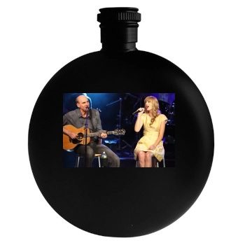 Taylor Swift Round Flask