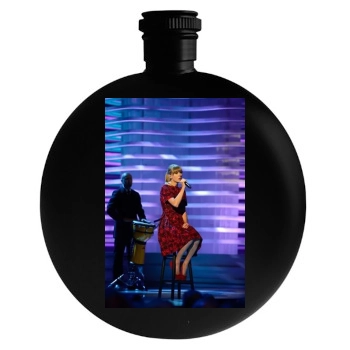 Taylor Swift Round Flask