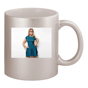 Taylor Swift 11oz Metallic Silver Mug