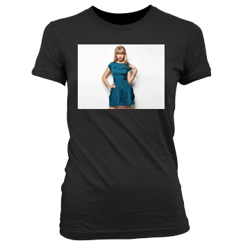 Taylor Swift Women's Junior Cut Crewneck T-Shirt