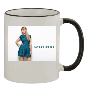 Taylor Swift 11oz Colored Rim & Handle Mug