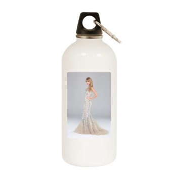 Taylor Swift White Water Bottle With Carabiner