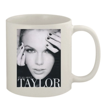 Taylor Swift 11oz White Mug