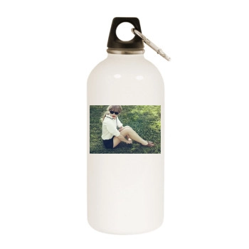 Taylor Swift White Water Bottle With Carabiner