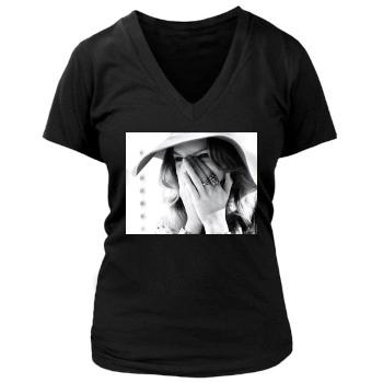 Taylor Swift Women's Deep V-Neck TShirt