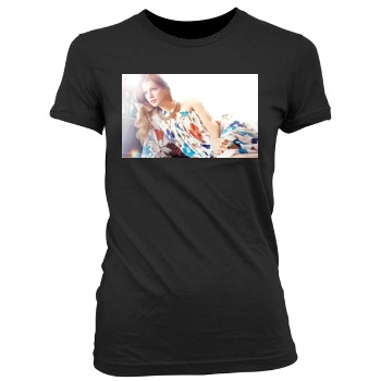 Taylor Swift Women's Junior Cut Crewneck T-Shirt