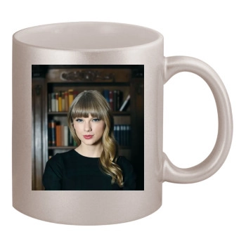 Taylor Swift 11oz Metallic Silver Mug