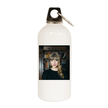 Taylor Swift White Water Bottle With Carabiner