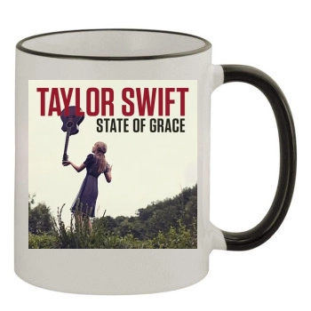 Taylor Swift 11oz Colored Rim & Handle Mug