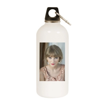 Taylor Swift White Water Bottle With Carabiner