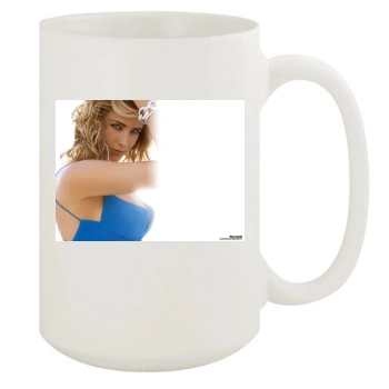 Tea Leoni 15oz White Mug