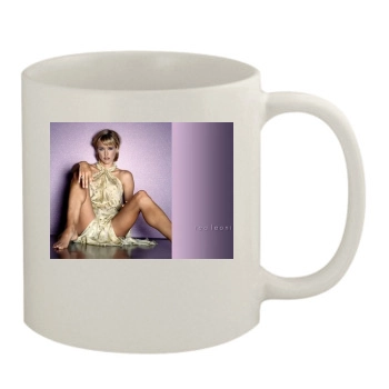 Tea Leoni 11oz White Mug