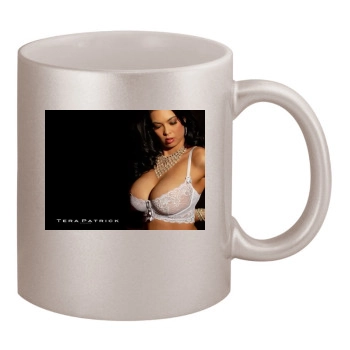 Tera Patrick 11oz Metallic Silver Mug