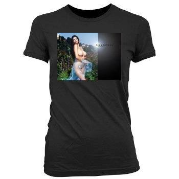 Tera Patrick Women's Junior Cut Crewneck T-Shirt