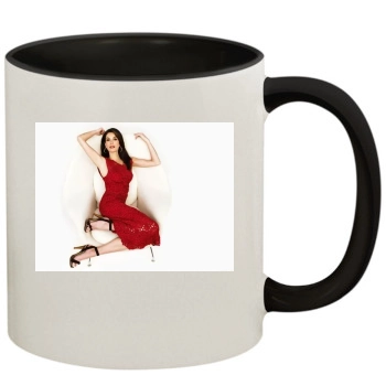 Teri Hatcher 11oz Colored Inner & Handle Mug