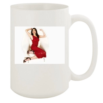 Teri Hatcher 15oz White Mug