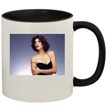 Teri Hatcher 11oz Colored Inner & Handle Mug