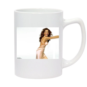 Teri Hatcher 14oz White Statesman Mug