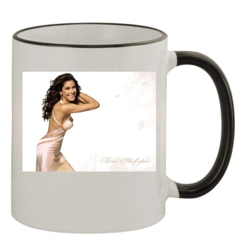 Teri Hatcher 11oz Colored Rim & Handle Mug