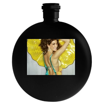 Teri Hatcher Round Flask