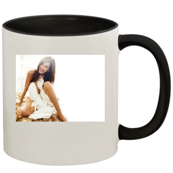 Teri Hatcher 11oz Colored Inner & Handle Mug