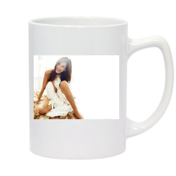 Teri Hatcher 14oz White Statesman Mug