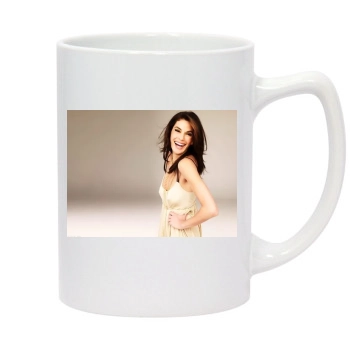 Teri Hatcher 14oz White Statesman Mug