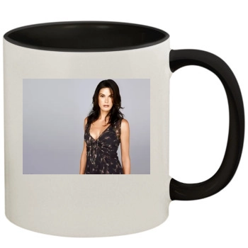 Teri Hatcher 11oz Colored Inner & Handle Mug