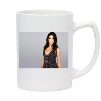 Teri Hatcher 14oz White Statesman Mug