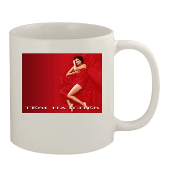 Teri Hatcher 11oz White Mug