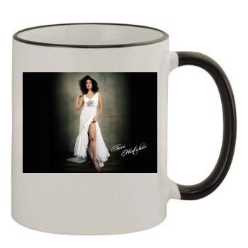 Teri Hatcher 11oz Colored Rim & Handle Mug