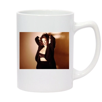 Teri Hatcher 14oz White Statesman Mug