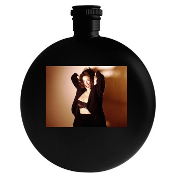 Teri Hatcher Round Flask