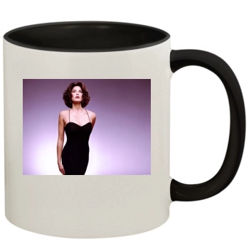 Teri Hatcher 11oz Colored Inner & Handle Mug