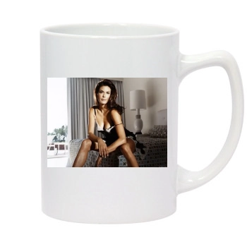 Teri Hatcher 14oz White Statesman Mug