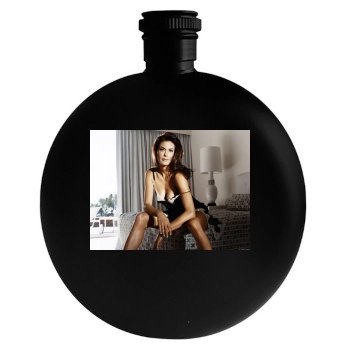 Teri Hatcher Round Flask