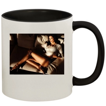 Teri Hatcher 11oz Colored Inner & Handle Mug