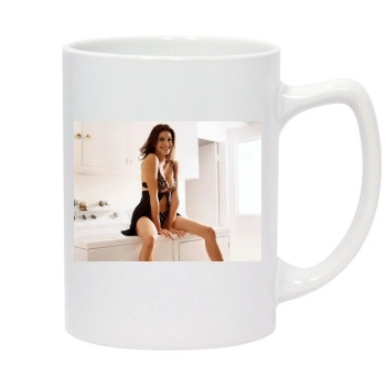 Teri Hatcher 14oz White Statesman Mug