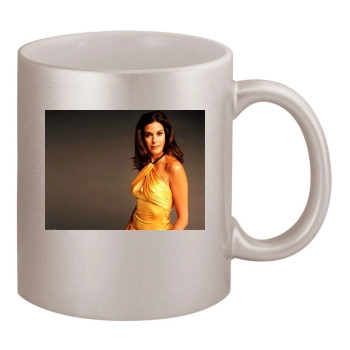 Teri Hatcher 11oz Metallic Silver Mug