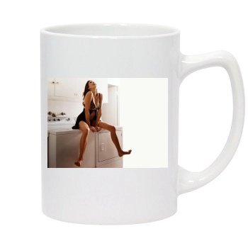 Teri Hatcher 14oz White Statesman Mug