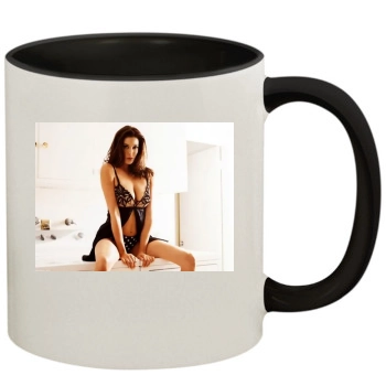 Teri Hatcher 11oz Colored Inner & Handle Mug