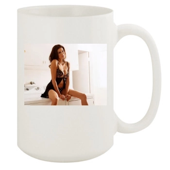 Teri Hatcher 15oz White Mug