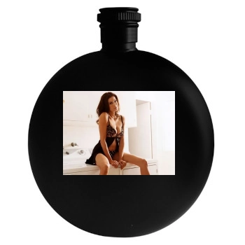 Teri Hatcher Round Flask