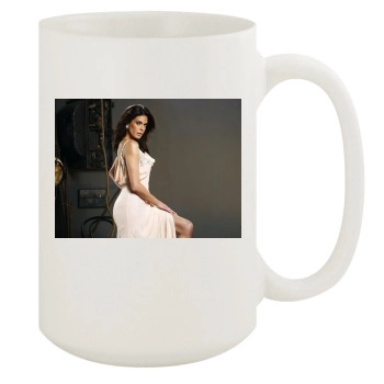 Teri Hatcher 15oz White Mug