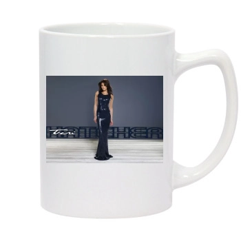 Teri Hatcher 14oz White Statesman Mug