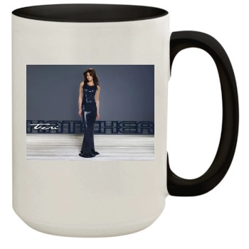 Teri Hatcher 15oz Colored Inner & Handle Mug