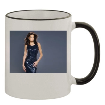 Teri Hatcher 11oz Colored Rim & Handle Mug