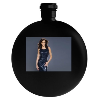 Teri Hatcher Round Flask